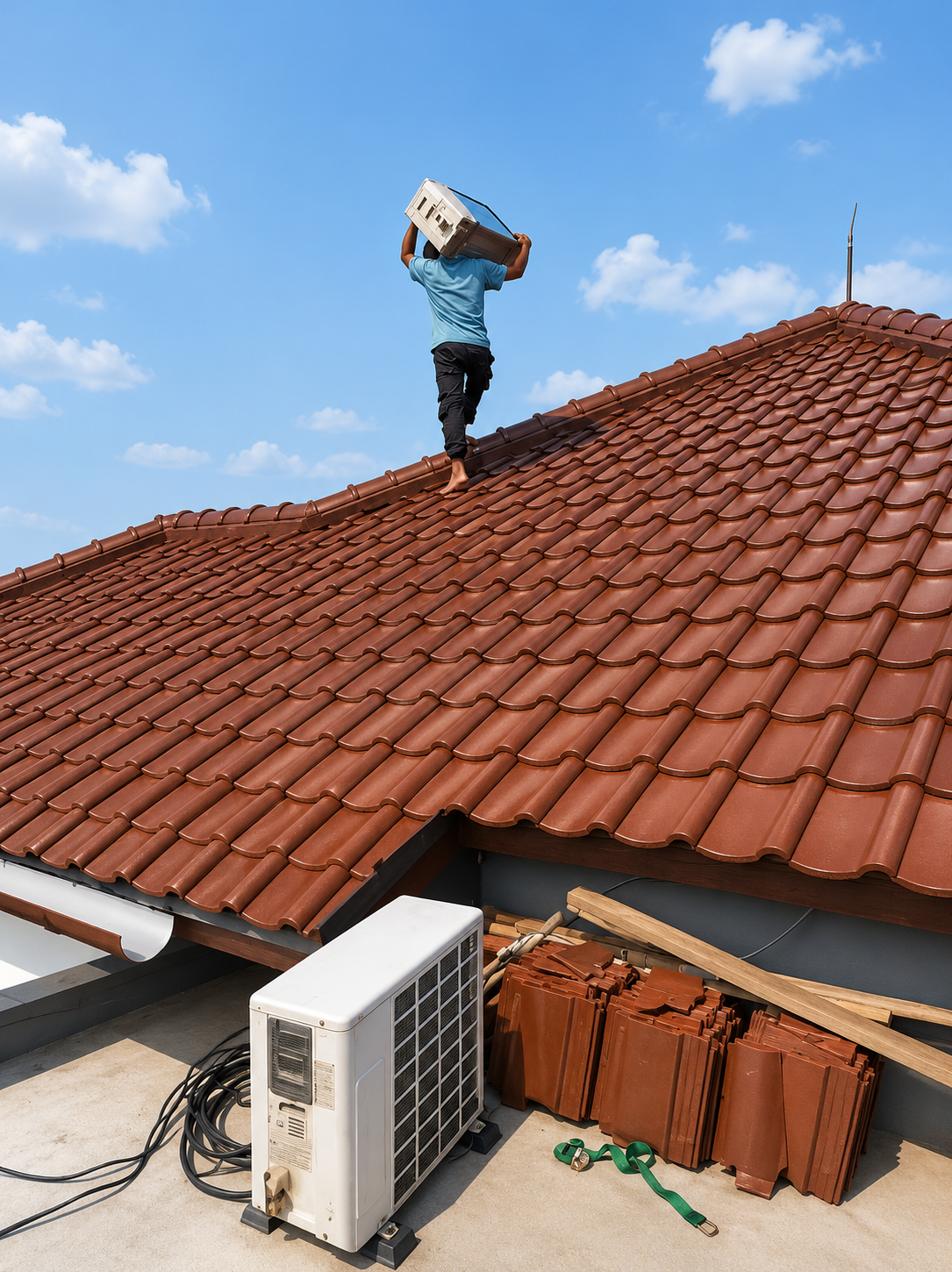 Professional split AC installation service in Chennai by experienced AC technicians