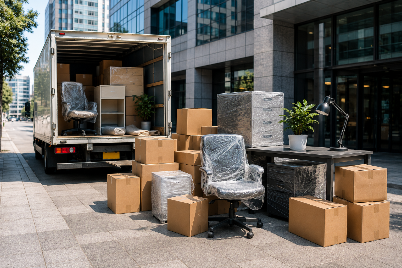 Commercial goods transportation and business relocation services in Chennai